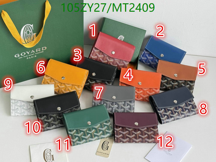 Goyard Bag-(Mirror)-Wallet- Code: MT2409 $: 105USD