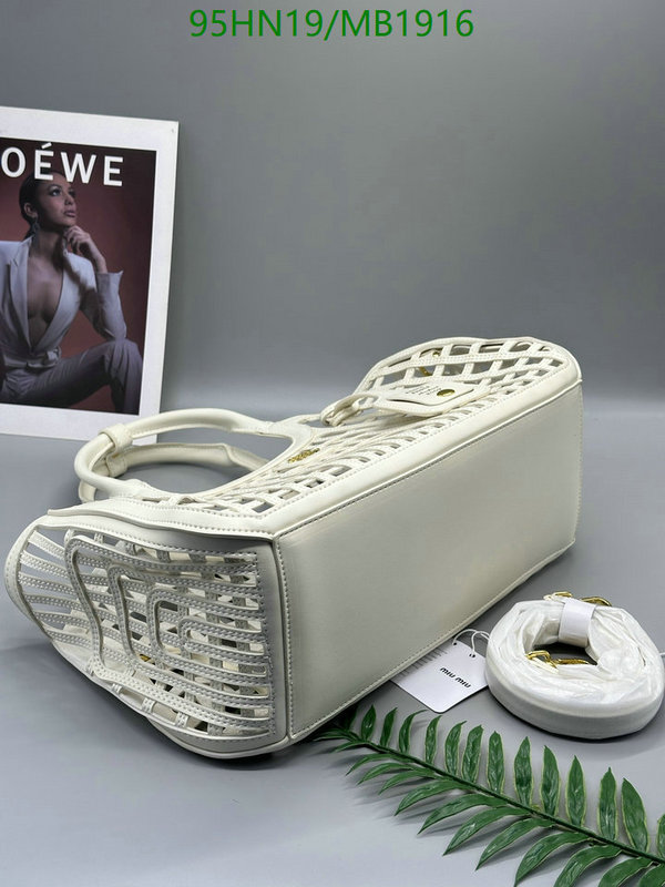 Miu Miu Bag-(4A)-Handbag- Code: MB1916 $: 95USD