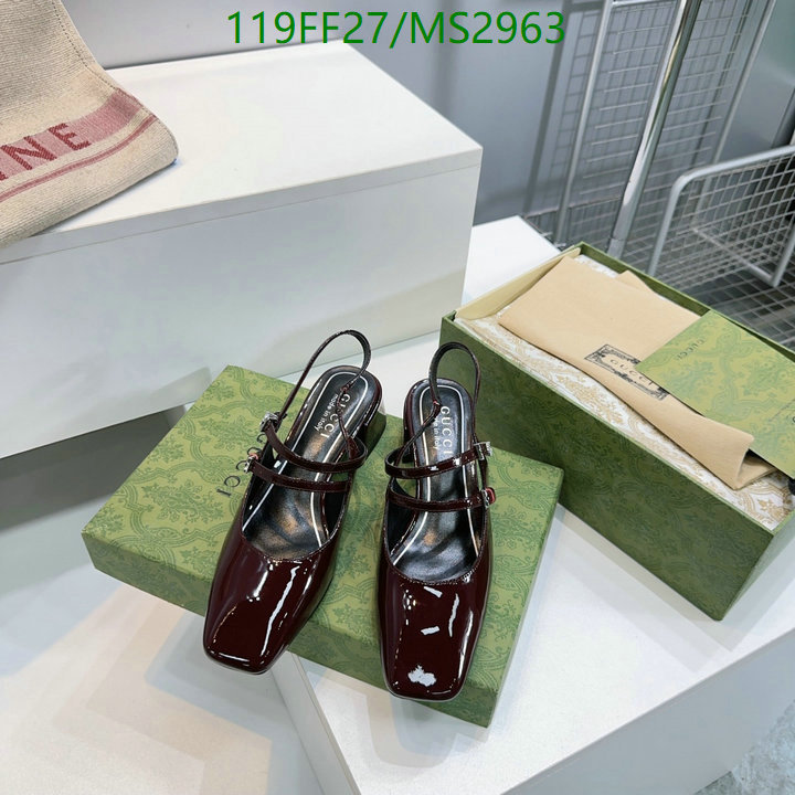 Women Shoes-Gucci Code: MS2963 $: 119USD