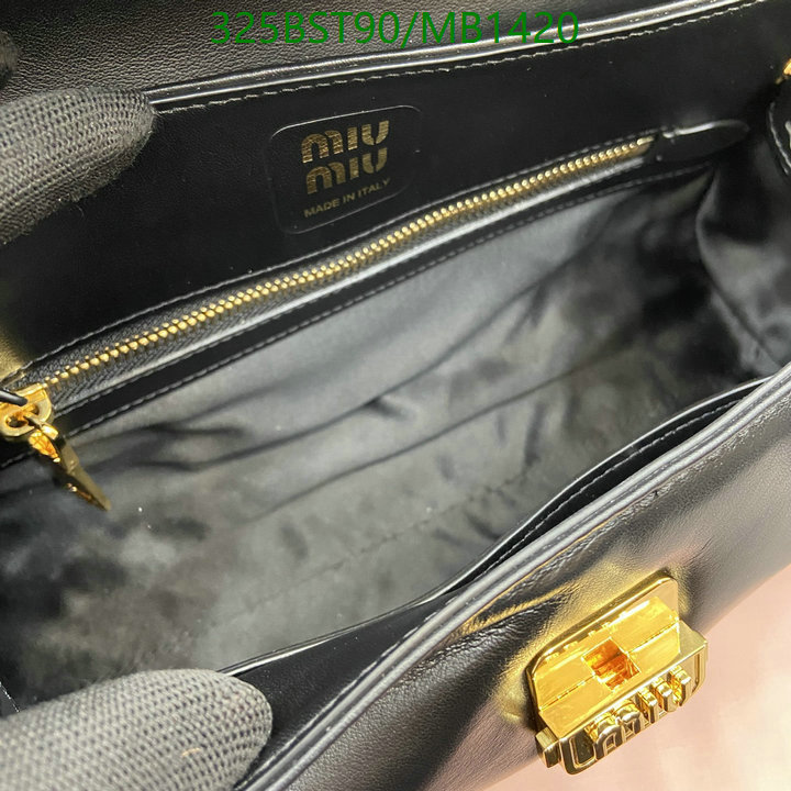 Miu Miu Bag-(Mirror)-Handbag- Code: MB1420 $: 325USD