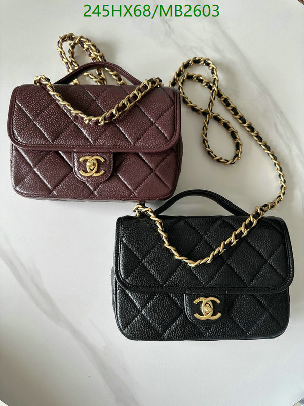 Chanel Bag-(Mirror)-Crossbody- Code: MB2603 $: 245USD