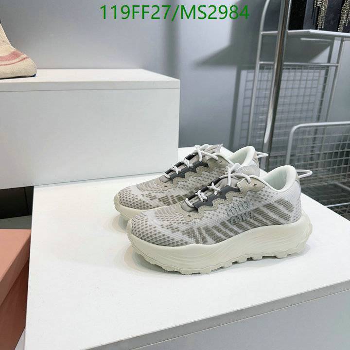 Women Shoes-Miu Miu Code: MS2984 $: 119USD