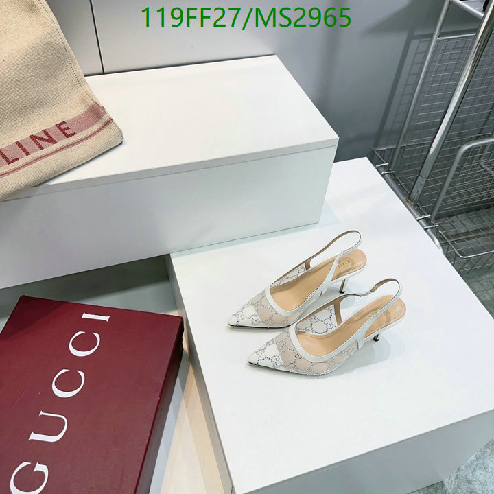 Women Shoes-Gucci Code: MS2965 $: 119USD