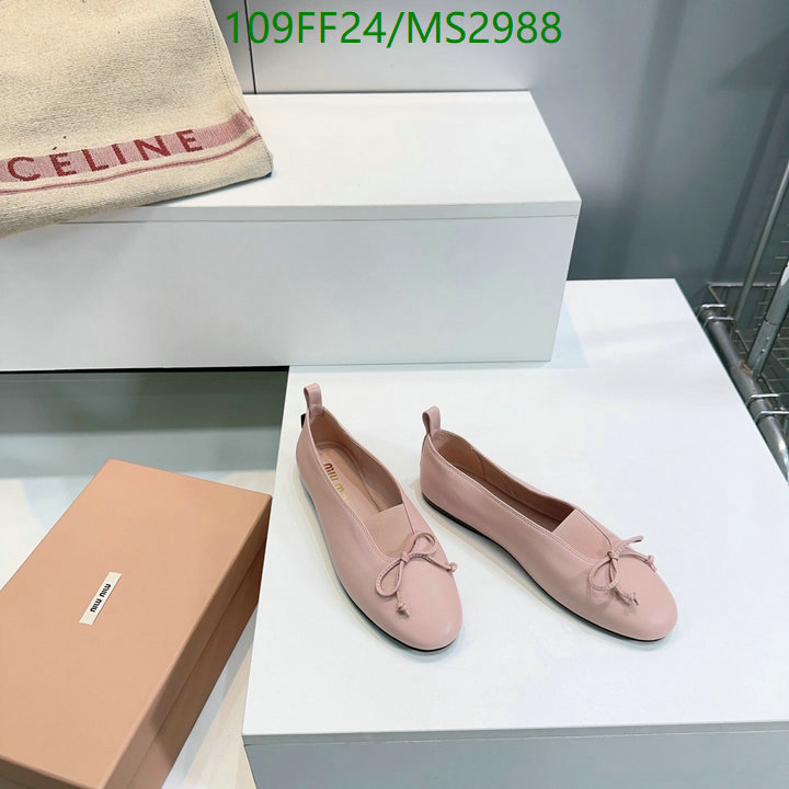 Women Shoes-Miu Miu Code: MS2988 $: 109USD