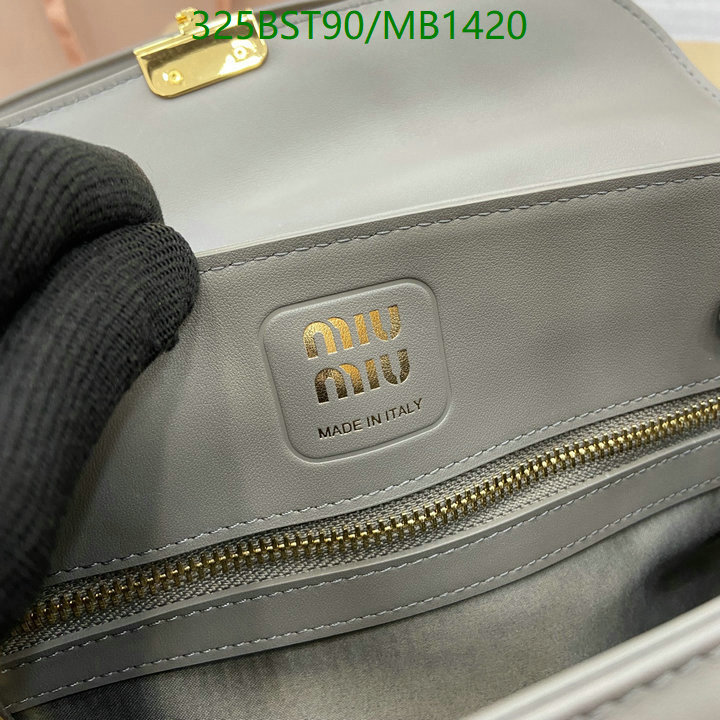 Miu Miu Bag-(Mirror)-Handbag- Code: MB1420 $: 325USD