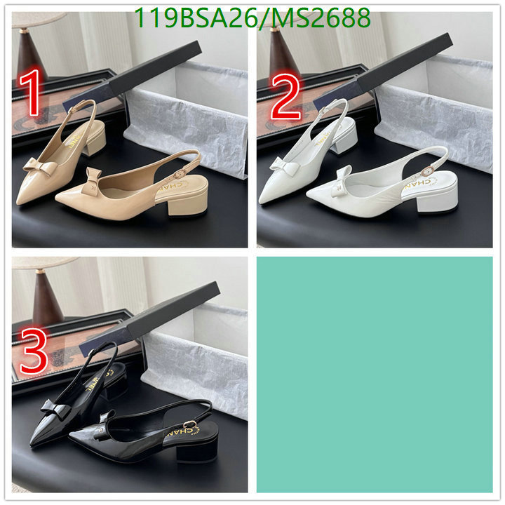 Women Shoes-Chanel Code: MS2688 $: 119USD