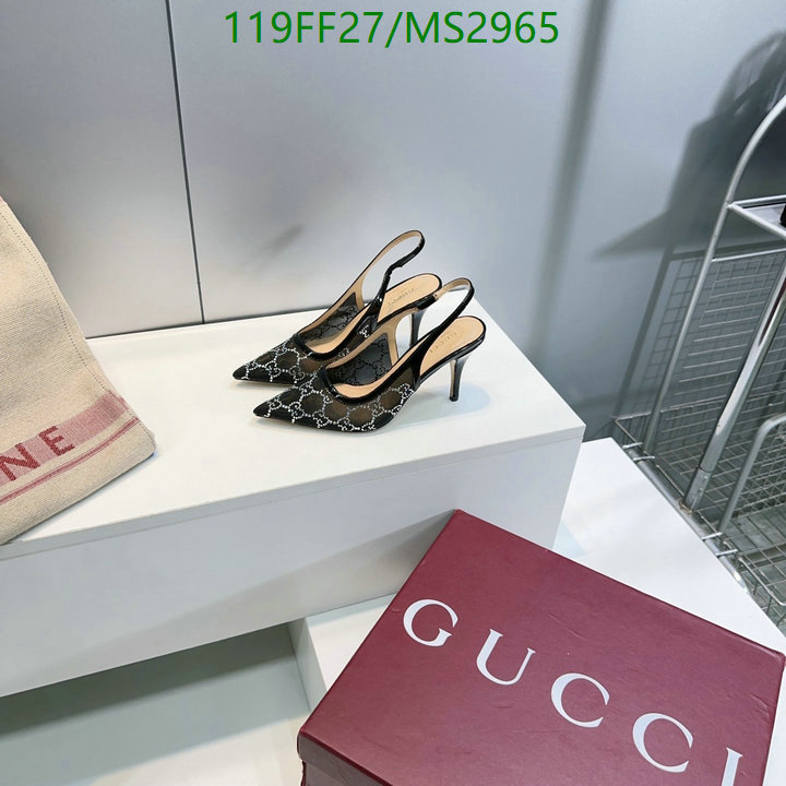 Women Shoes-Gucci Code: MS2965 $: 119USD