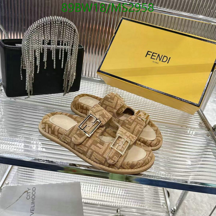 Women Shoes-Fendi Code: MS2958 $: 89USD