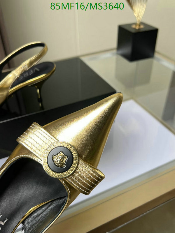 Women Shoes-Versace Code: MS3640 $: 85USD