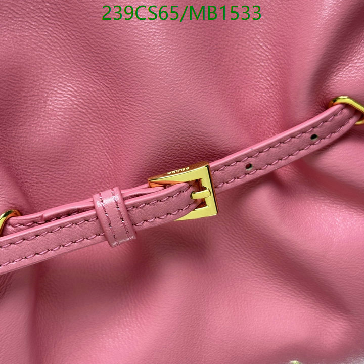 Prada Bag-(Mirror)-Crossbody- Code: MB1533 $: 239USD