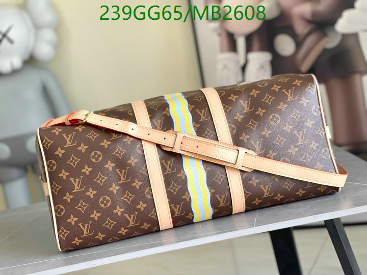 LV Bag-(Mirror)-Keepall BandouliRe 45-50- Code: MB2608 $: 239USD