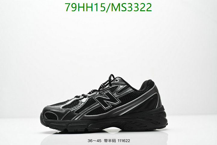Men shoes-New Balance Code: MS3322 $: 79USD