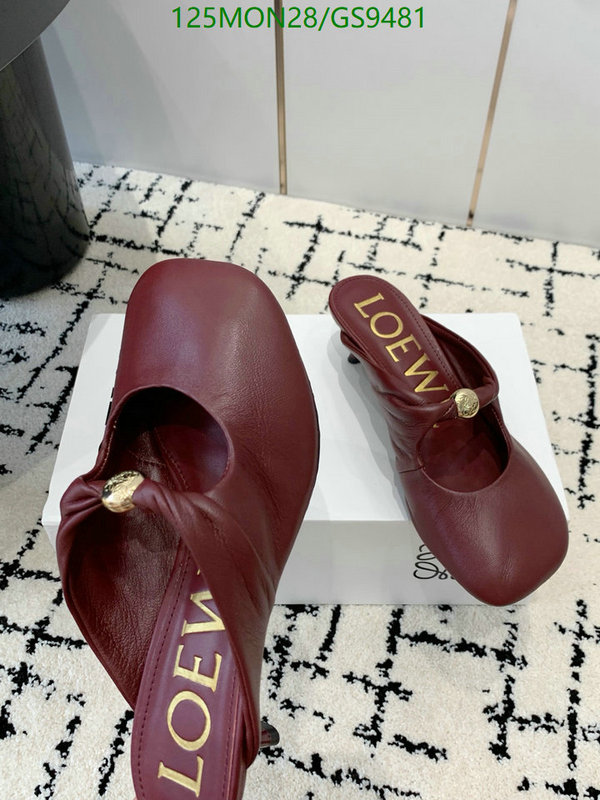Women Shoes-Loewe Code: GS9481 $: 125USD