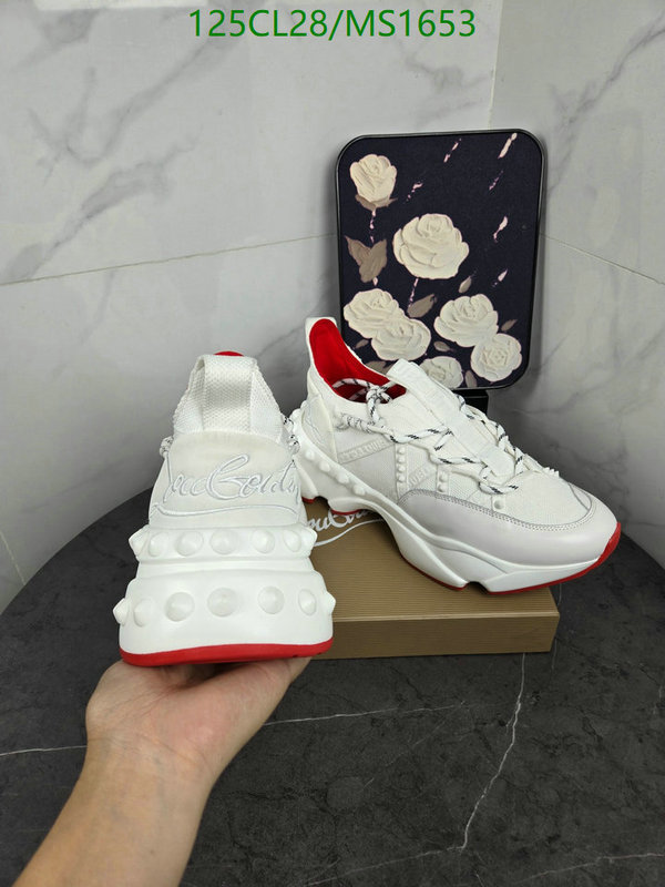 Men shoes-Christian Louboutin Code: MS1653 $: 125USD