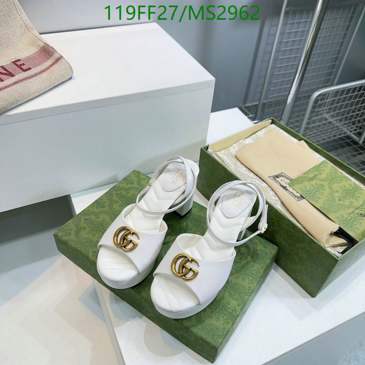 Women Shoes-Gucci Code: MS2962 $: 119USD