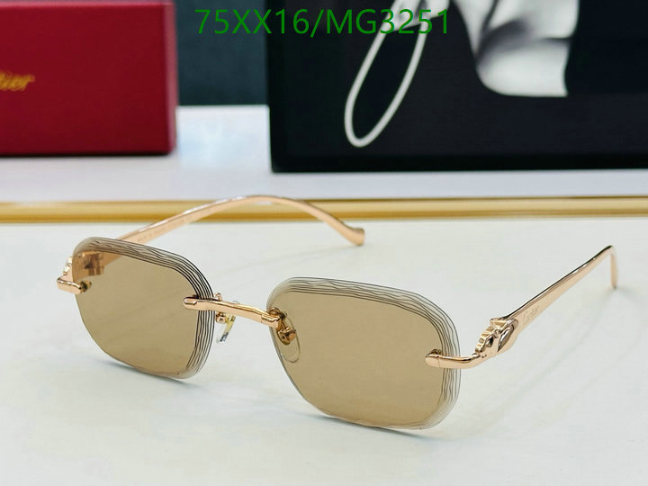 Glasses-Cartier Code: MG3251 $: 75USD