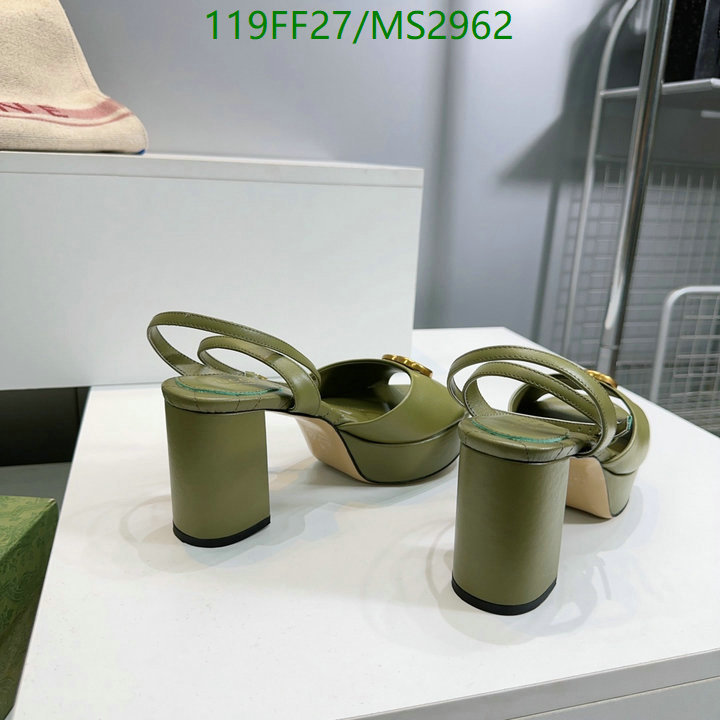 Women Shoes-Gucci Code: MS2962 $: 119USD