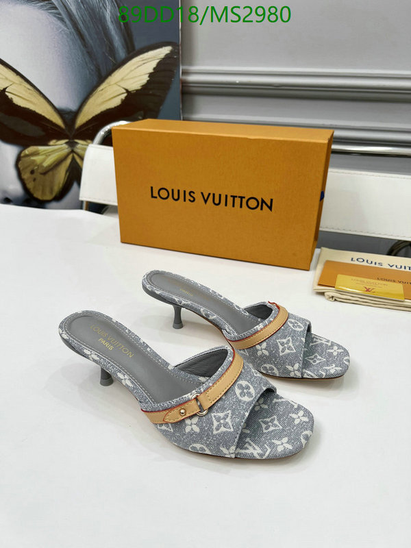 Women Shoes-LV Code: MS2980 $: 89USD