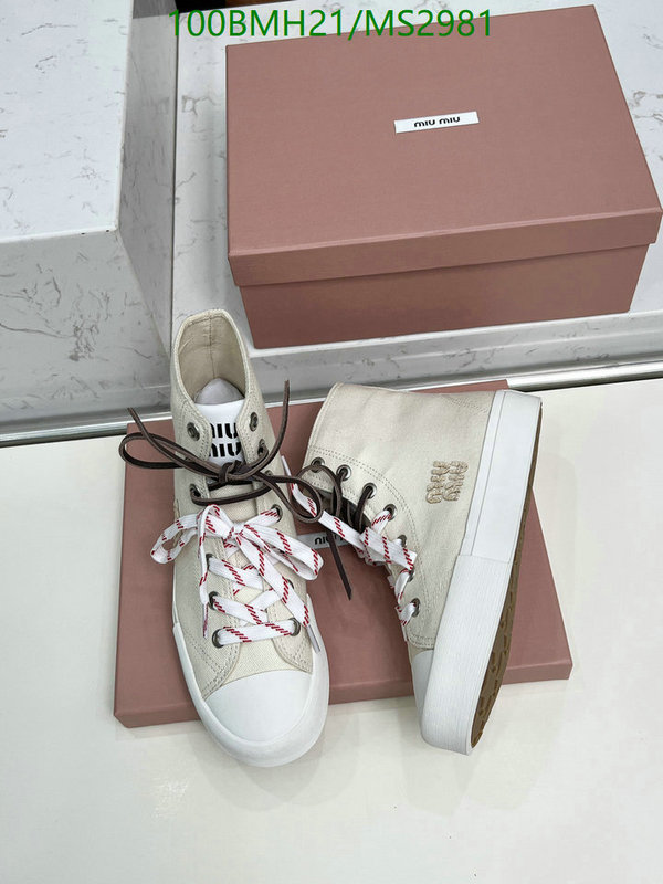 Women Shoes-Miu Miu Code: MS2981 $: 100USD