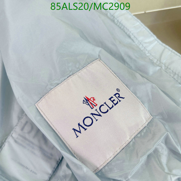 Kids Clothing-Moncler Code: MC2909 $: 85USD