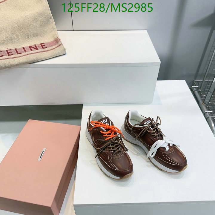 Women Shoes-Miu Miu Code: MS2985 $: 125USD