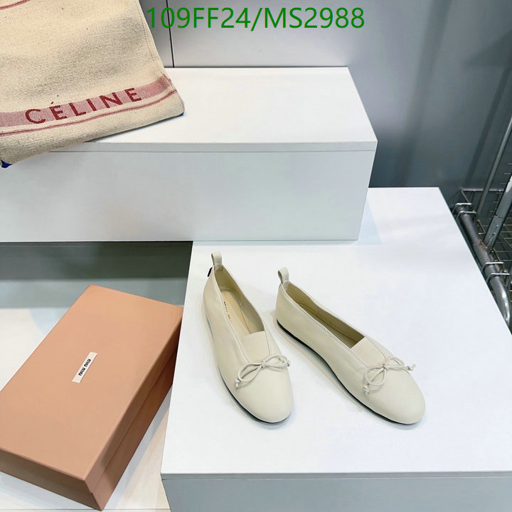Women Shoes-Miu Miu Code: MS2988 $: 109USD