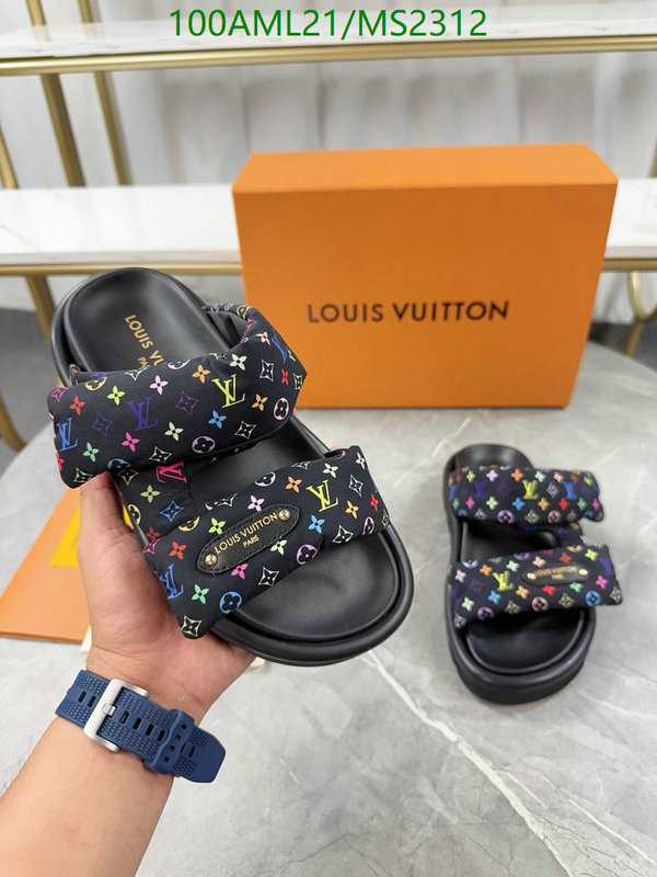 Men shoes-LV Code: MS2312 $: 100USD