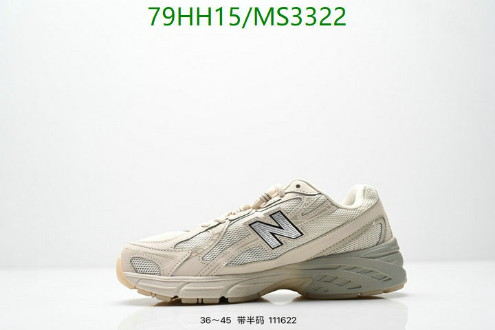 Men shoes-New Balance Code: MS3322 $: 79USD