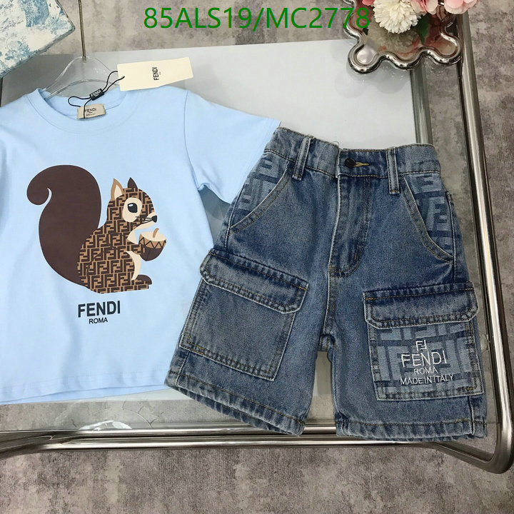 Kids clothing-Fendi Code: MC2778 $: 85USD