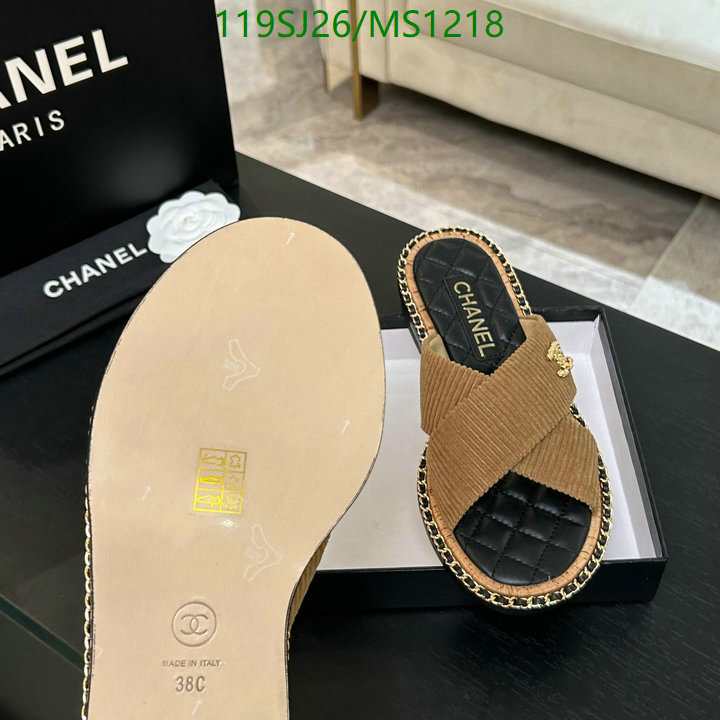 Women Shoes-Chanel Code: MS1218 $: 119USD