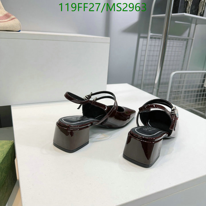 Women Shoes-Gucci Code: MS2963 $: 119USD