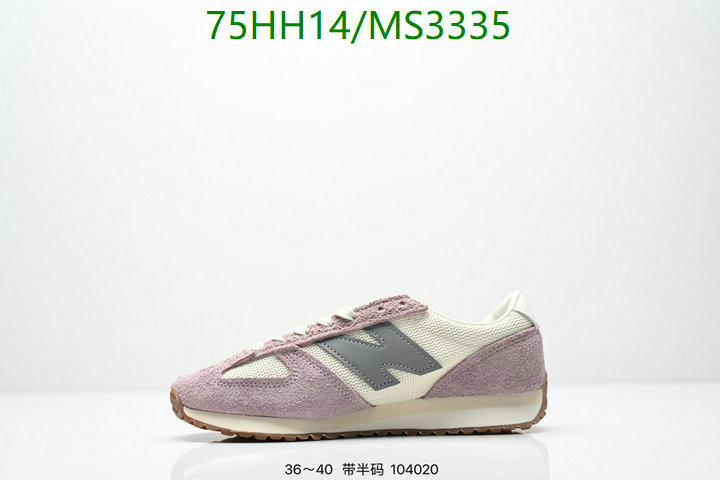 Women Shoes-New Balance Code: MS3335 $: 75USD