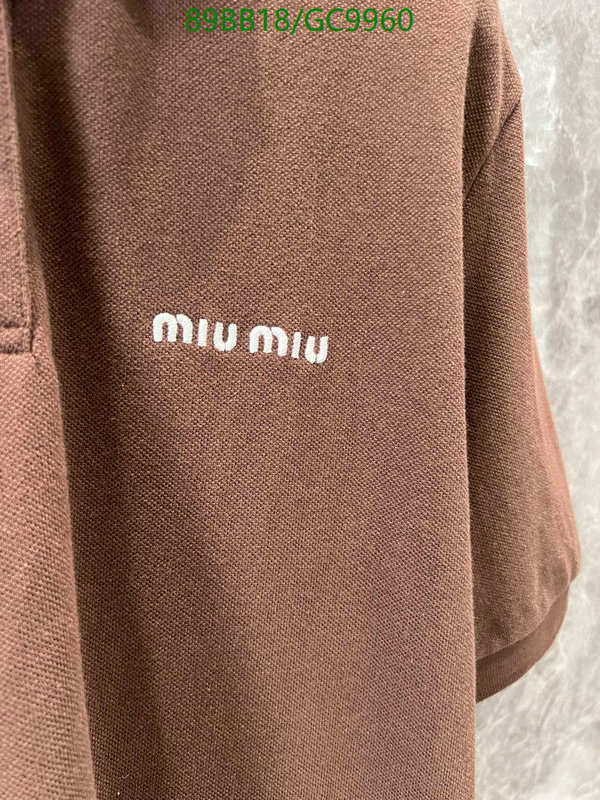 Clothing-MIUMIU Code: GC9960 $: 89USD