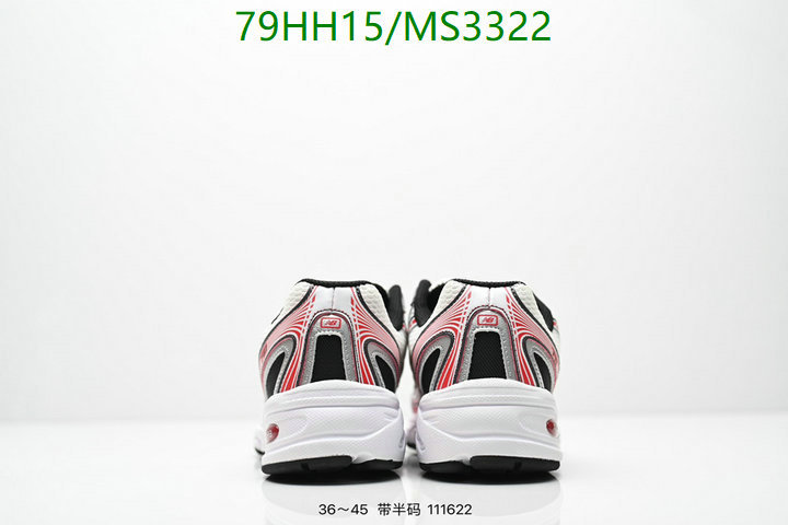 Men shoes-New Balance Code: MS3322 $: 79USD
