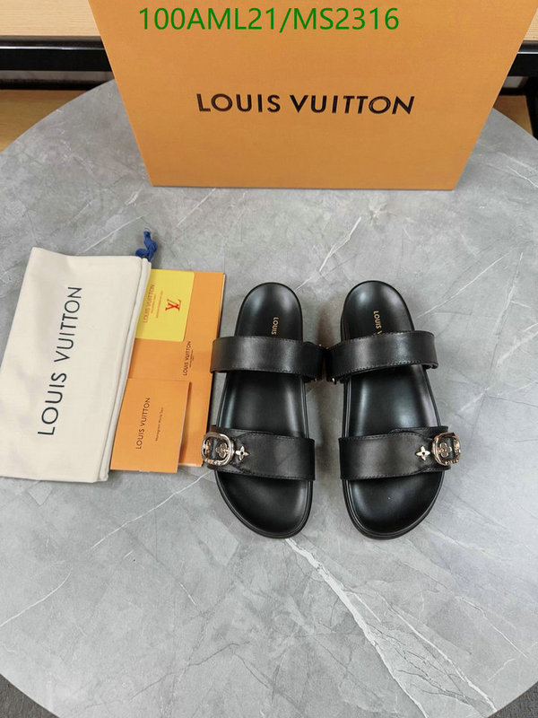 Men shoes-LV Code: MS2316 $: 100USD