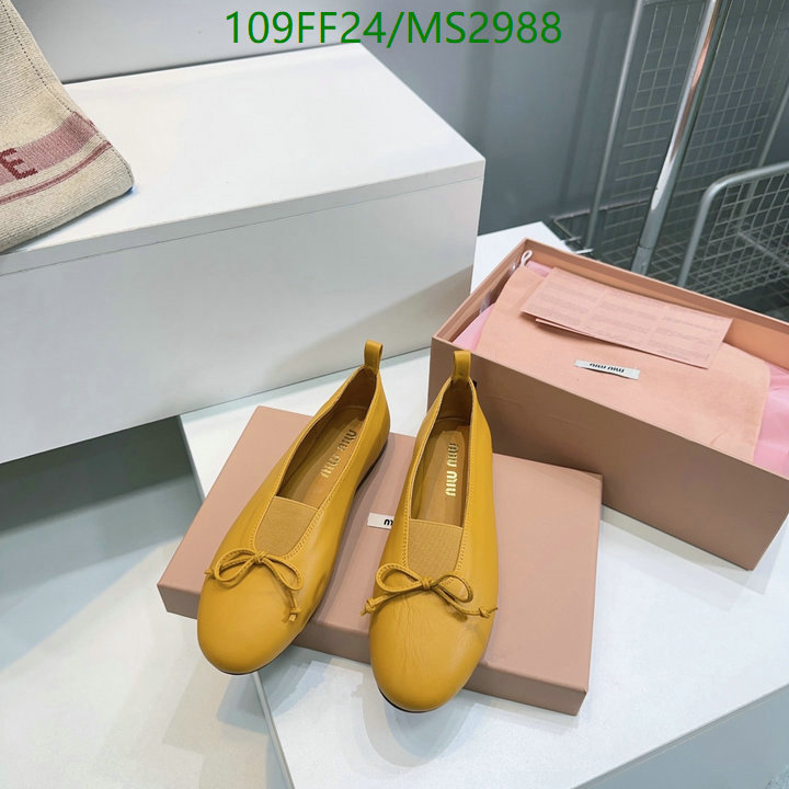 Women Shoes-Miu Miu Code: MS2988 $: 109USD