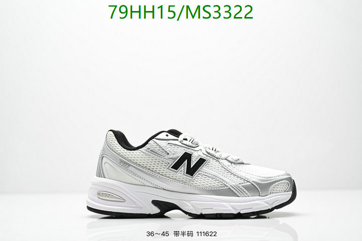Men shoes-New Balance Code: MS3322 $: 79USD