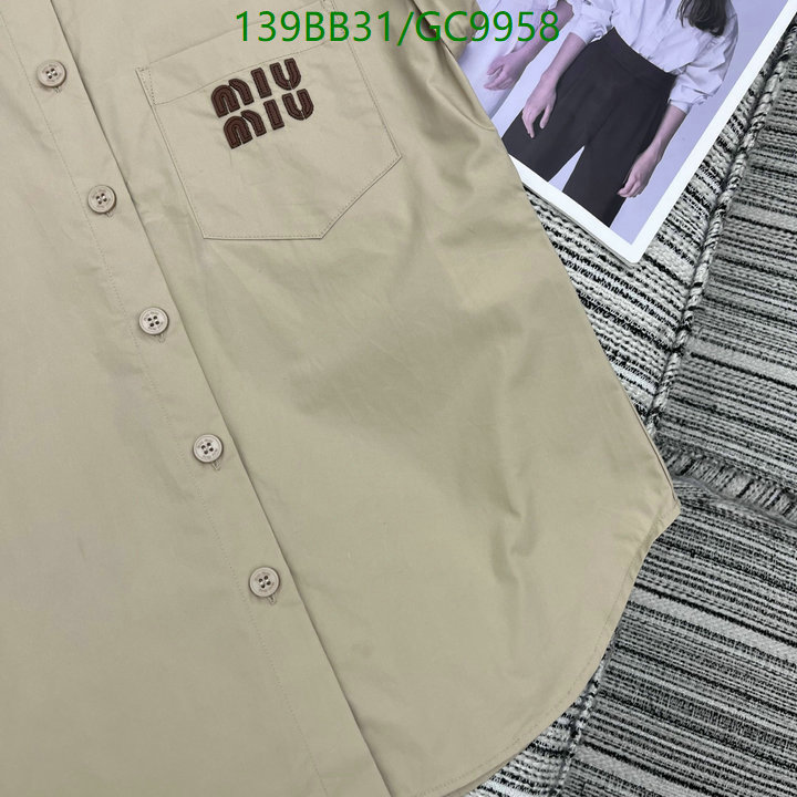 Clothing-MIUMIU Code: GC9958 $: 139USD