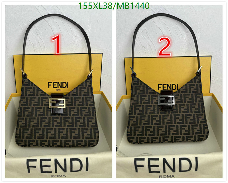 Fendi Bag-(Mirror)-Handbag- Code: MB1440 $: 155USD