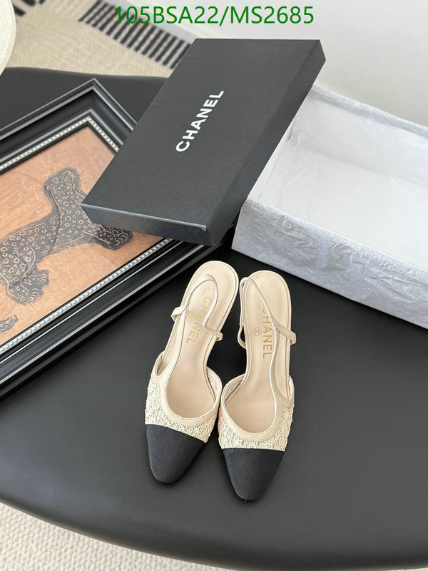 Women Shoes-Chanel Code: MS2685 $: 105USD