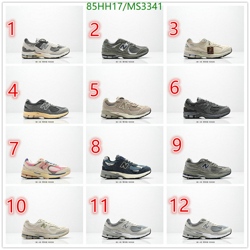 Men shoes-New Balance Code: MS3341 $: 85USD