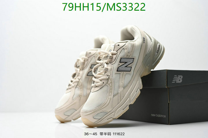 Men shoes-New Balance Code: MS3322 $: 79USD