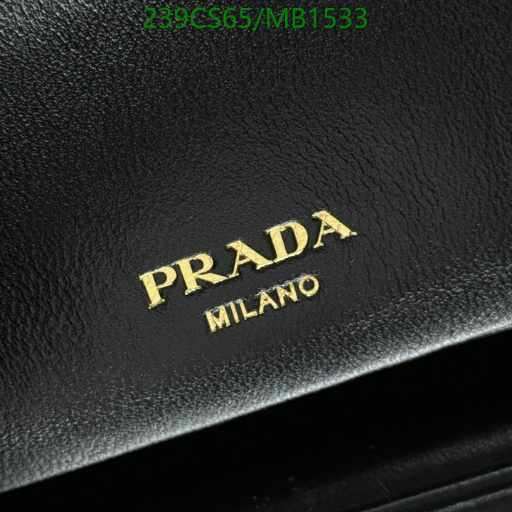 Prada Bag-(Mirror)-Crossbody- Code: MB1533 $: 239USD
