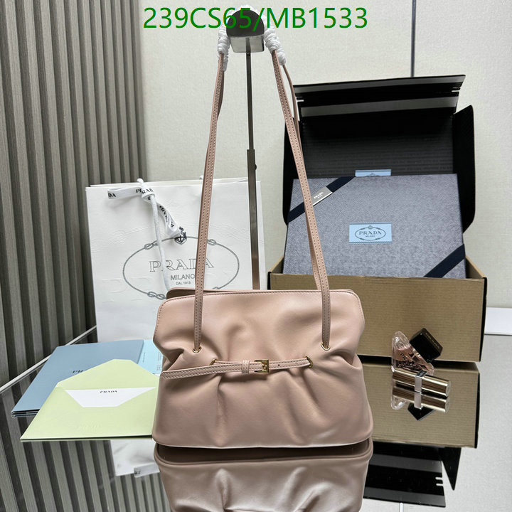Prada Bag-(Mirror)-Crossbody- Code: MB1533 $: 239USD