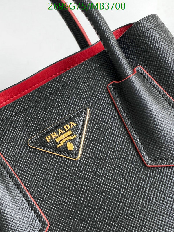 Prada Bag-(Mirror)-Handbag- Code: MB3700 $: 269USD