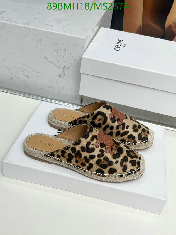 Women Shoes-Celine Code: MS2674 $: 89USD