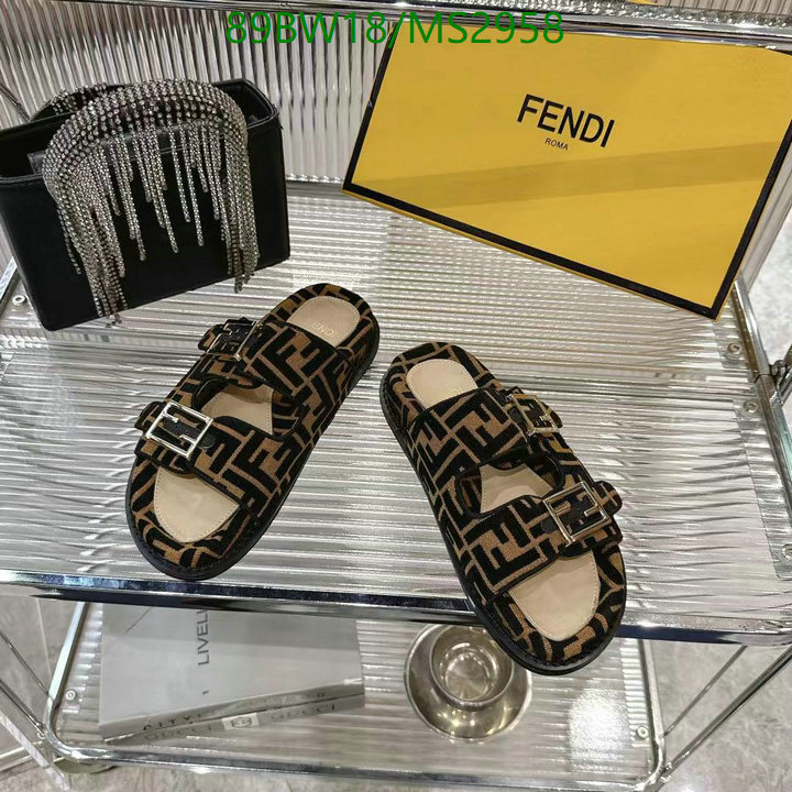 Women Shoes-Fendi Code: MS2958 $: 89USD