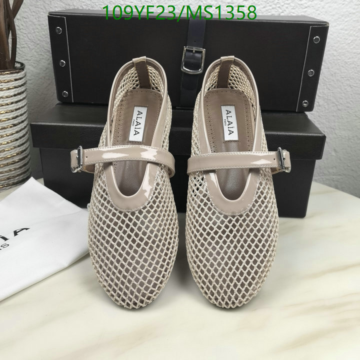Women Shoes-ALAIA Code: MS1358 $: 109USD