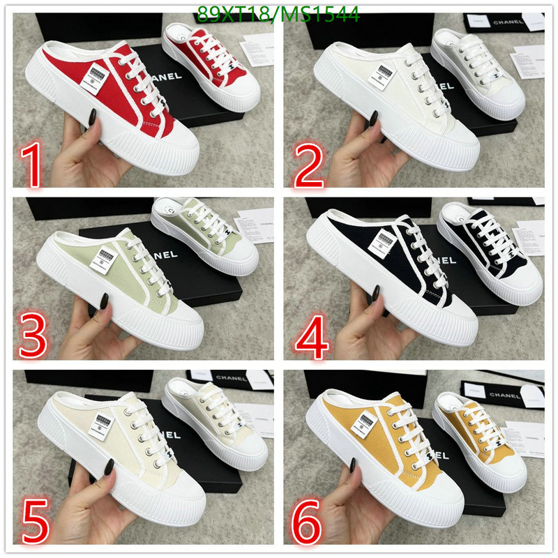 Women Shoes-Chanel Code: MS1544 $: 89USD