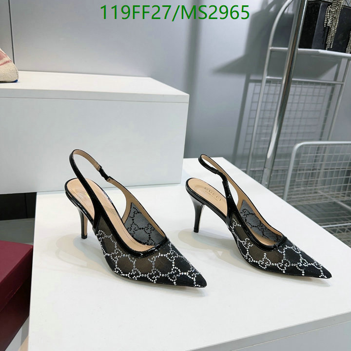 Women Shoes-Gucci Code: MS2965 $: 119USD